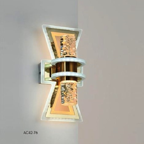 AC 42 - 76: Đèn gắn tường LED - KT: 130mm x H280mm - Đèn LED 49W ánh sáng đổi 3 màu