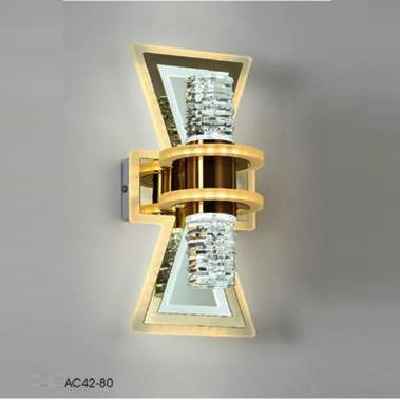AC 42 - 80: Đèn gắn tường LED - KT: 130mm x H280mm - Đèn LED 49W ánh sáng đổi 3 màu
