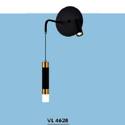 HF - VL  4628: Đèn gắn tường LED - KT: Ø200mm x H1000mm - Đèn  LED 15W ánh sángvàng 4000K