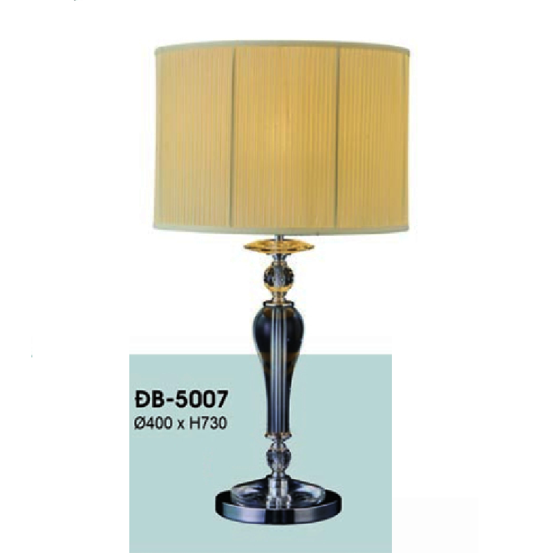 HF - ĐB - 5007: Đèn bàn/đèn đầu giường - KT: Ø400mm x H730mm - Bóng đèn E14 x 1 bóng