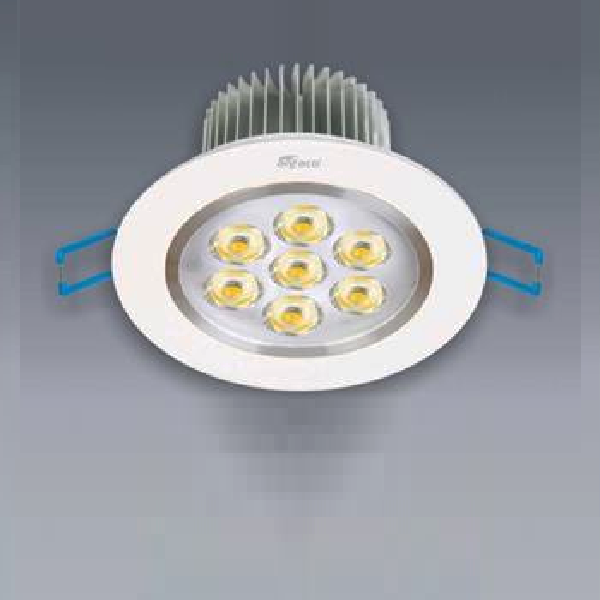 AFC 511B LED 7W: Đèn LED âm trần 5W - KT: Ø110mm x H70mm - Lổ khoét: Ø90mm - Ánh sáng: trắng /vàng / trung tính