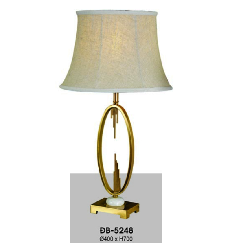HF - ĐB - 5248: Đèn bàn/đèn đầu giường - KT: Ø400mm x H700mm - Bóng đèn E27 x 1 bóng