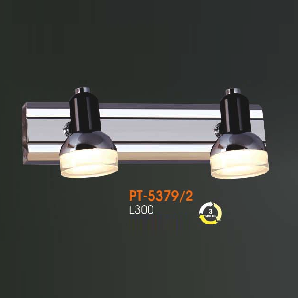 VE - PT - 5379/2: Đèn rọi tranh/gương đôi - KT: L300mm - Đèn LED đổi 3 màu