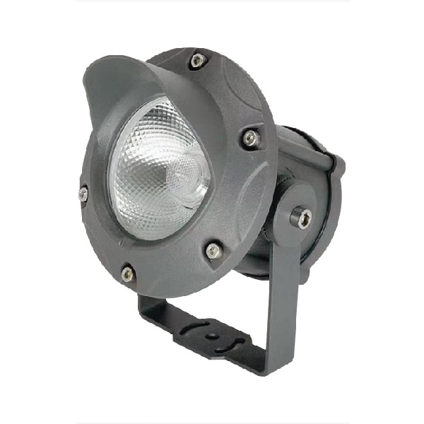 E - FNT- 06: Đèn pha ngoài trời LED COB 10W - KT: Ø110mm x H135mm - Ánh sáng xanh lá