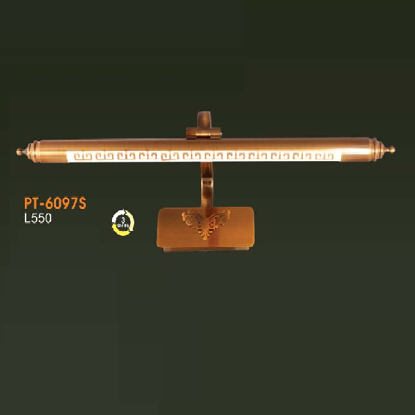 VE - PT - 6097S:  Đèn rọi tranh/gương  - KT: L550mm - Đèn LED đổi 3 màu
