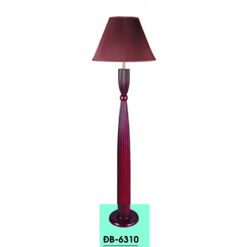 HF - ĐB - 6310: Đèn cây đứng để bàn/đầu giường  - KT: Ø500mm x H1600mm - Bóng đèn E27 x 1 bóng