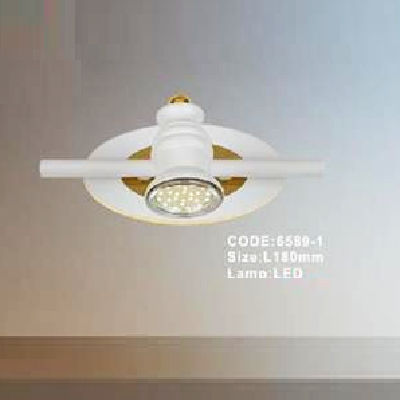 CODE: 6589 - 1: Đèn rọi tranh/gương đơn - KT: L180mm - Đèn LED ánh sáng vàng