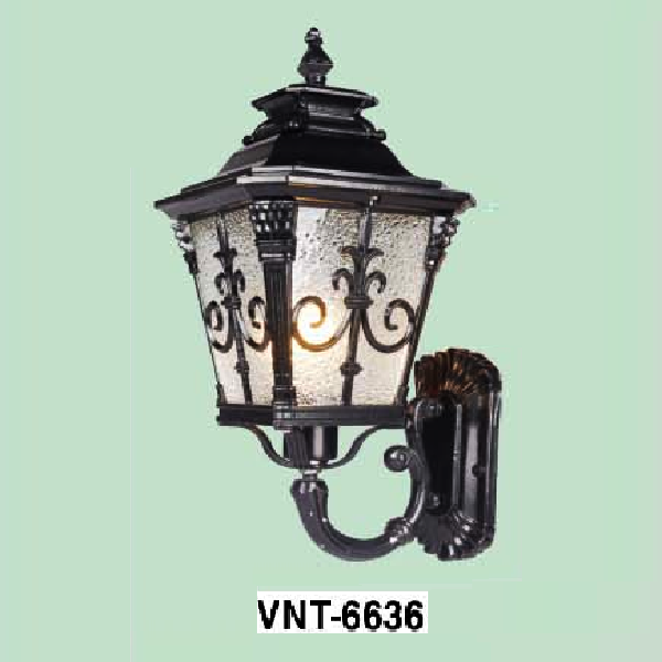 VE - VNT - 6636: Đèn gắn tường ngoài trời - KT: L160mm x H400mm - Bóng đèn E27 x 1