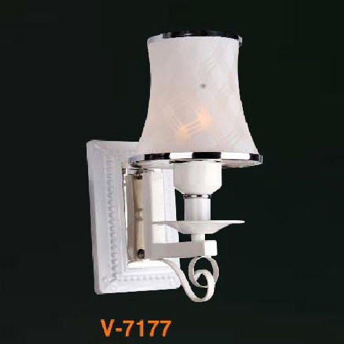 VE - V - 7177: Đèn gắn tường đơn - KT: L110mm x H300mm - Bóng đèn E27 x 1