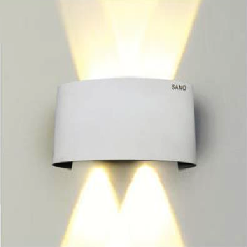 SN - VL 7313S: Đèn gắn tường LED - KT: Ø120mm x H80mm - Đèn LED 4W x 2 ánh sáng vàng