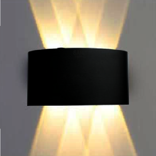 SN - VL 7314Đ: Đèn gắn tường LED - KT: Ø170mm x H80mm - Đèn LED 6W x 2 ánh sáng vàng