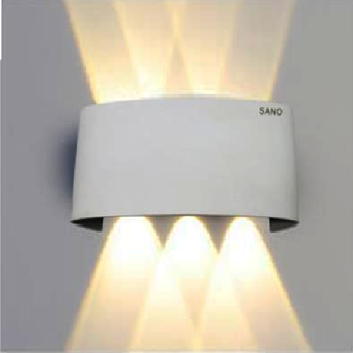 SN - VL 7314S: Đèn gắn tường LED - KT: Ø170mm x H80mm - Đèn LED 6W x 2 ánh sáng vàng