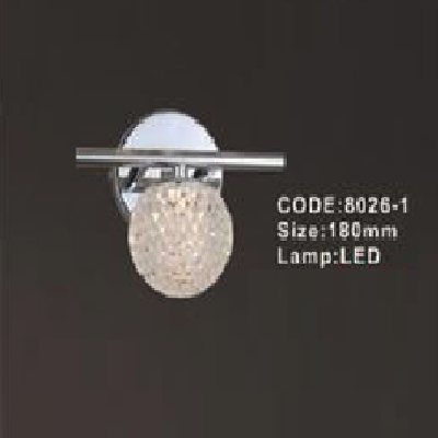 CODE: 8026 -1: Đèn rọi tranh/gương - KT: L180mm - Đèn LED ánh sáng đổi 3 màu