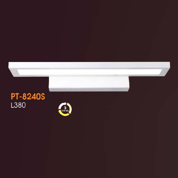 VE - PT - 8240S: Đèn rọi tranh/gương LED  - KT: L380mm - Đèn LED đổi 3 màu