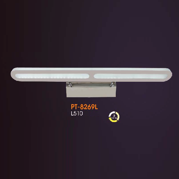 VE - PT - 8269L: Đèn rọi tranh/gương  - KT: L510mm - Đèn LED đổi 3 màu