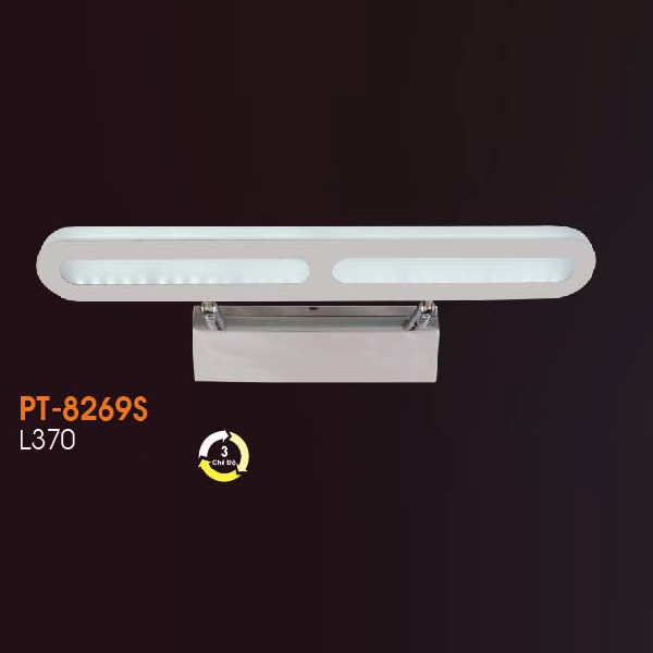 VE - PT - 8269S: Đèn rọi tranh/gương  - KT: L370mm - Đèn LED đổi 3 màu