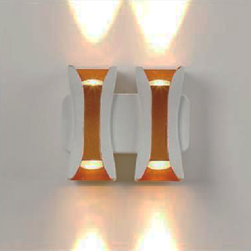 SN - VL 8270: Đèn gắn tường LED - KT: Ø100mm x H95mm - Bóng đèn LED 8W  ánh sáng vàng 4000K