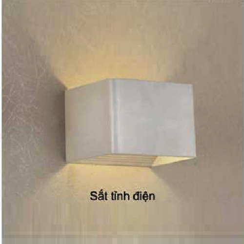 SN - VL 8293: Đèn gắn tường LED - KT: Ø100mm x H100mm - Bóng đèn LED 5W  ánh sáng vàng 4000K