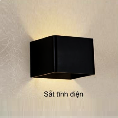 SN - VL 8294: Đèn gắn tường LED - KT: Ø100mm x H100mm - Bóng đèn LED 5W  ánh sáng vàng 4000K