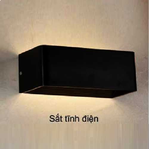SN - VL 8296: Đèn gắn tường LED - KT: Ø180mm x H100mm - Bóng đèn LED 10W  ánh sáng vàng 4000K