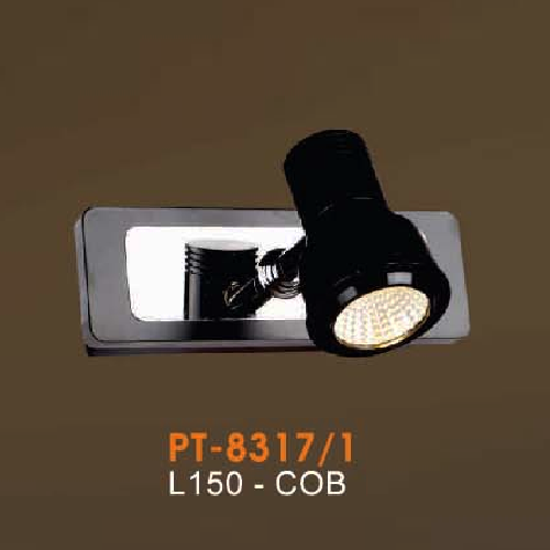 VE - PT - 8317/1: Đèn rọi tranh/ rọi gương đơn - KT: L150mm - Đèn LED COB ánh sáng vàng