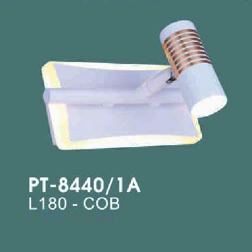 VE - PT - 8440/1A: Đèn rọi tranh/gương  đơn - KT: L180mm - Đèn LED COB