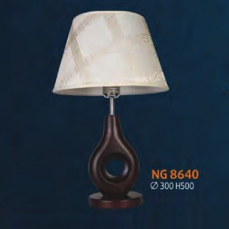NG 8640: Đèn đầu giường - KT: Ø300mm x H500- Bóng đèn E27 x 1 bóng
