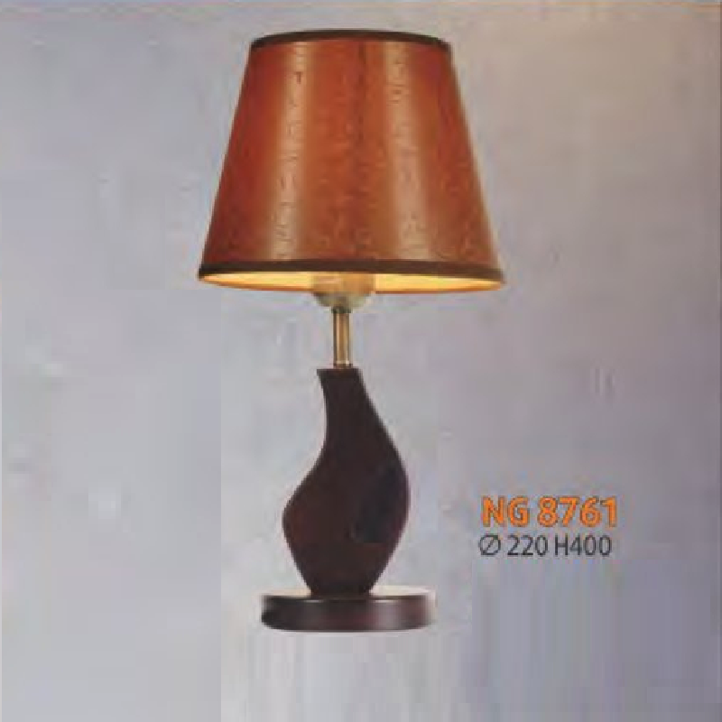 NG 8761: Đèn đầu giường - KT: Ø220mm x H400- Bóng đèn E27 x 1 bóng