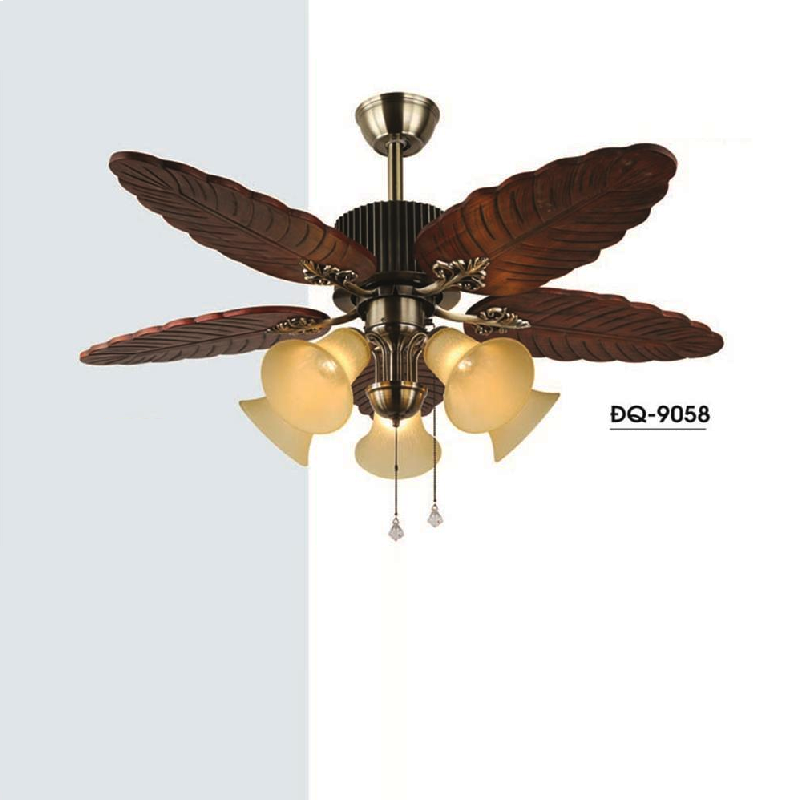 HF - ĐQ - 9058: Quạt trần đèn 5 cánh