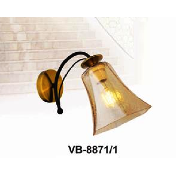 AN - VB - 8871/1: Đèn gắn tường 1 bóng - KT: L120mm x H300mm - Đèn chân E27 x 1 bóng