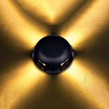 AS - 05 - Đèn LED COB âm sàn 2x4W - ánh sáng vàng - EUR