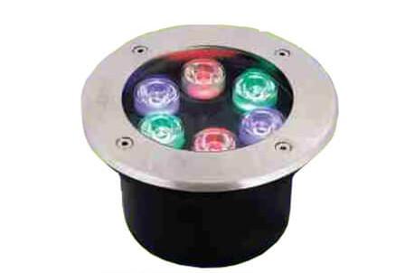 AS - 06 - Đèn LED âm sàn 6W - ánh sáng đổi màu - HF