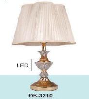 AU-DB - 3210: Đèn bàn thân có đèn LED, bóng đèn chân E27*1 bóng, KT: Ø320mm*H530mm