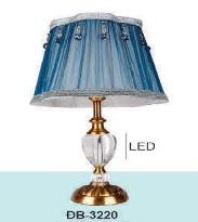AU - DB - 3220; Đèn bàn thân có đèn LED, Bóng đèn E27*1 bónhg - KT: Ø320mm*H550mm