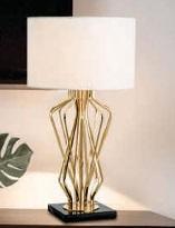 AU  - DB 6616/WH: Đèn bàn, KT: L350mm*H650mm - Đèn E27*1 bóng 