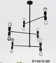 AU - ĐT  -06/12 BK:  Đèn chùm 12 bóng , KT: Ø800mm*H900mm