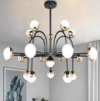 AU - TL - 8818/20+1: Chùm LED đổi 3 màu 21 bóng , KT: Ø750mm*H630mm