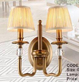 CODE: 9022/2: Đèn tường 2 bóng, thân hợp kim, KT: Ø400*H300mm