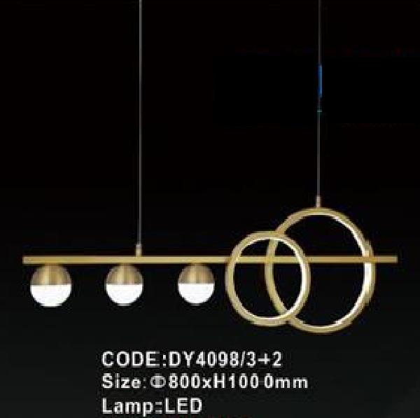 CODE: DY 4098/3+2: Đèn thả LED - KT: Ø800mm x H1000mm - Đèn LED