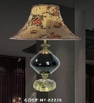 CODE: HY - 6228T : Đèn bàn , KT: Ø450mm*H680mm, Đèn chân E27*1 bóng