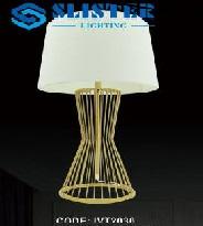 CODE: - JVT 2030 : Đèn bàn , KT: Ø400mm*H780mm, Đèn chân E27*1 bóng