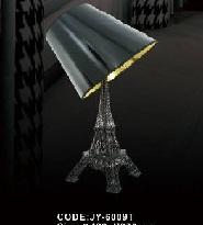 CODE: - JY 6009T : Đèn bàn , KT: Ø420mm*H870mm, Đèn chân E27*1 bóng