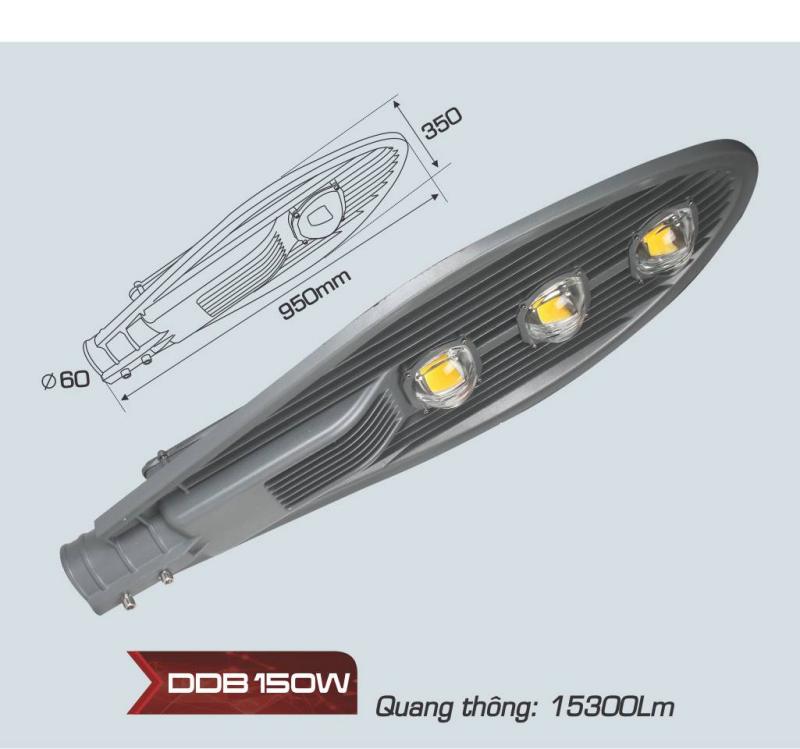 DDB 150W - Đèn đường LED 150W ( ánh sáng trắng/vàng) - ANFACO