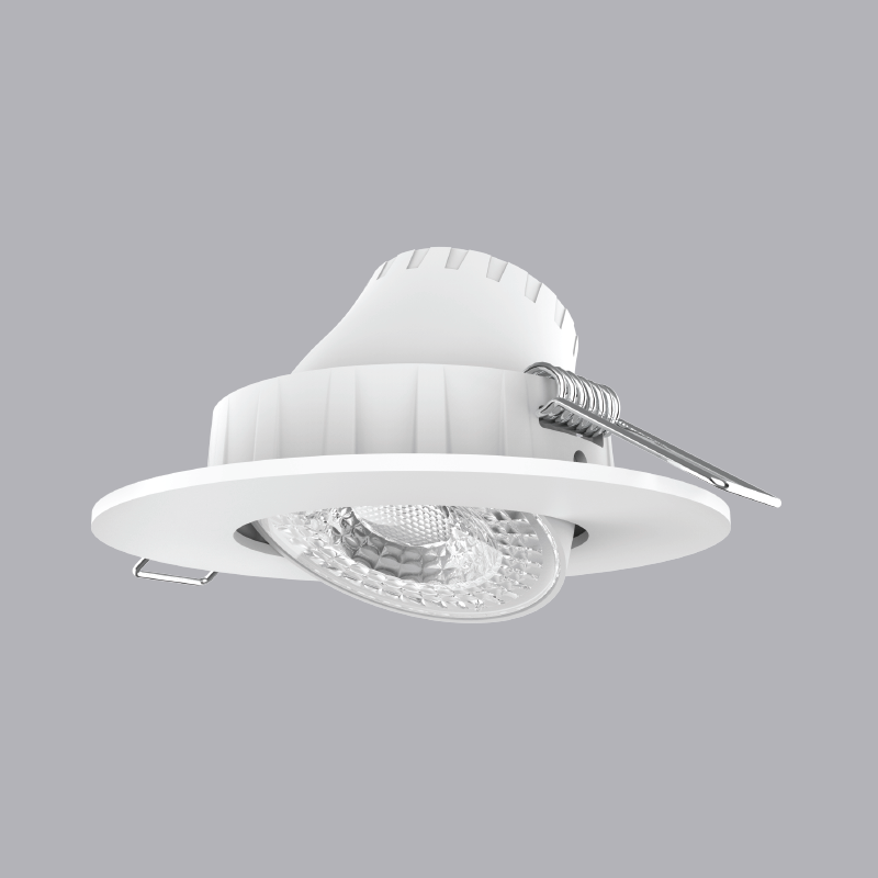 DLA2R - 7T: Đèn LED âm trần điều chỉnh hướng sáng 7W