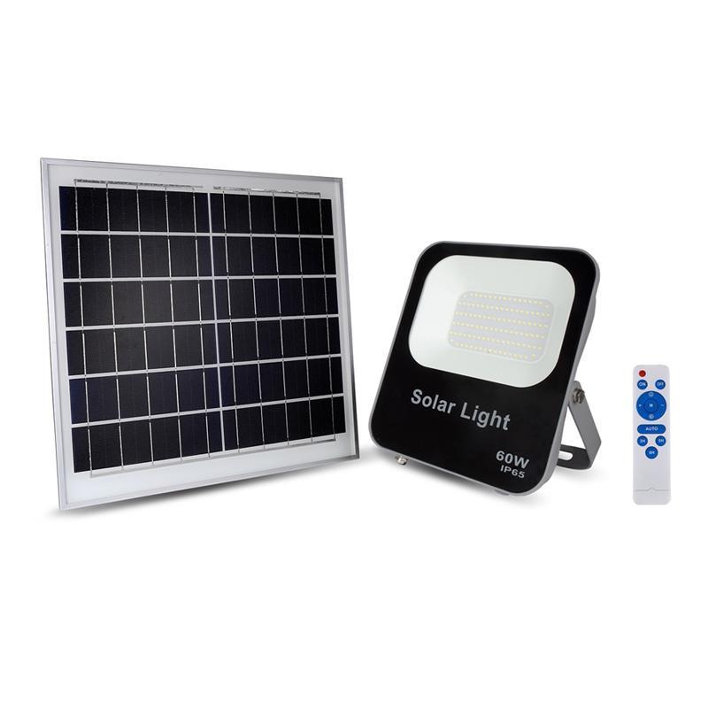 EC - FSLS -100-T - Đèn pha LED năng lượng mặt trời 100W - sáng trắng - KINLED