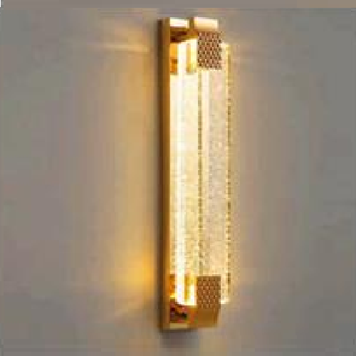 EU - V - 856: Đèn gắn tường phale - KT: L100mm x W50  x H400mm  - Đèn LED 10W ánh sáng vàng 3000K