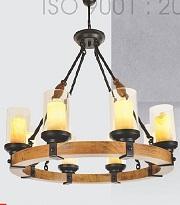 EU- C - 7367/8: Đèn chùm thả 8 bóng, KT: Ø800mm*H550mm
