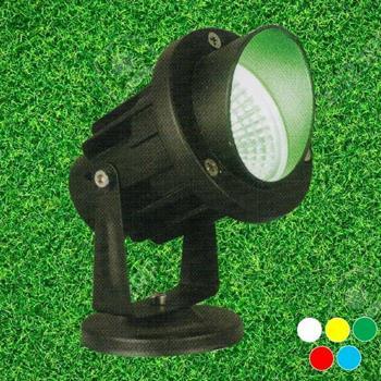 FN -196 - Đèn pha sân vườn LED COB 5W -  ánh sáng ( Xanh Lá /Xanh Dương/Đỏ) - HF