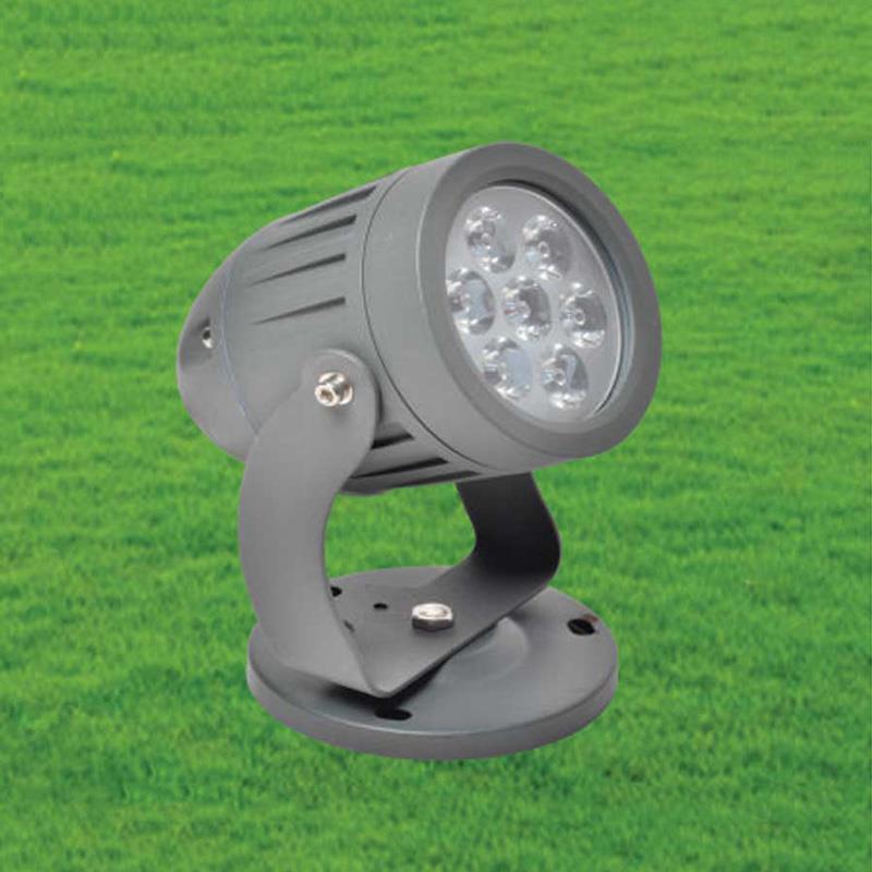 FN -288 - Đèn pha sân vườn LED 7W -  ánh sáng ( Xanh Lá /Xanh Dương/Đỏ) - HF