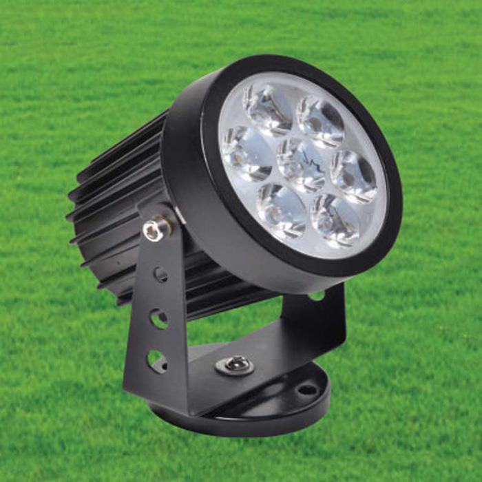 FN -289 - Đèn pha sân vườn LED 7W -  ánh sáng ( Xanh Lá /Xanh Dương/Đỏ) - HF